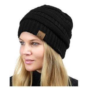 CC Winter Beanie Original Authentic Hat - Black